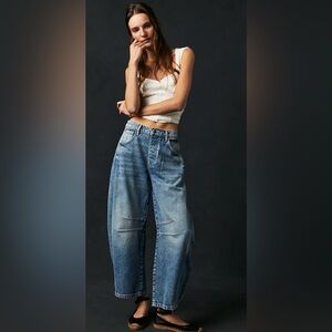 We the free mid rise lucky you barrel jeans 26 - Trade 26 for 28 or sell